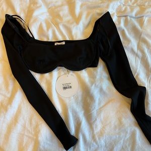 Princess Polly Cropped Long Sleeve